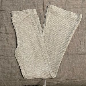 Aerie Ribbed flare lounge pants LONG